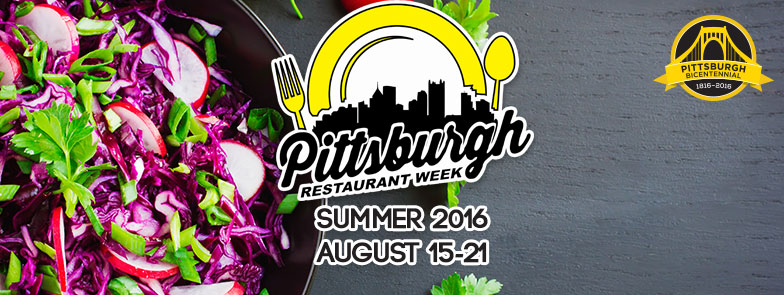 Pittsburgh Restaurant Week Summer 2016