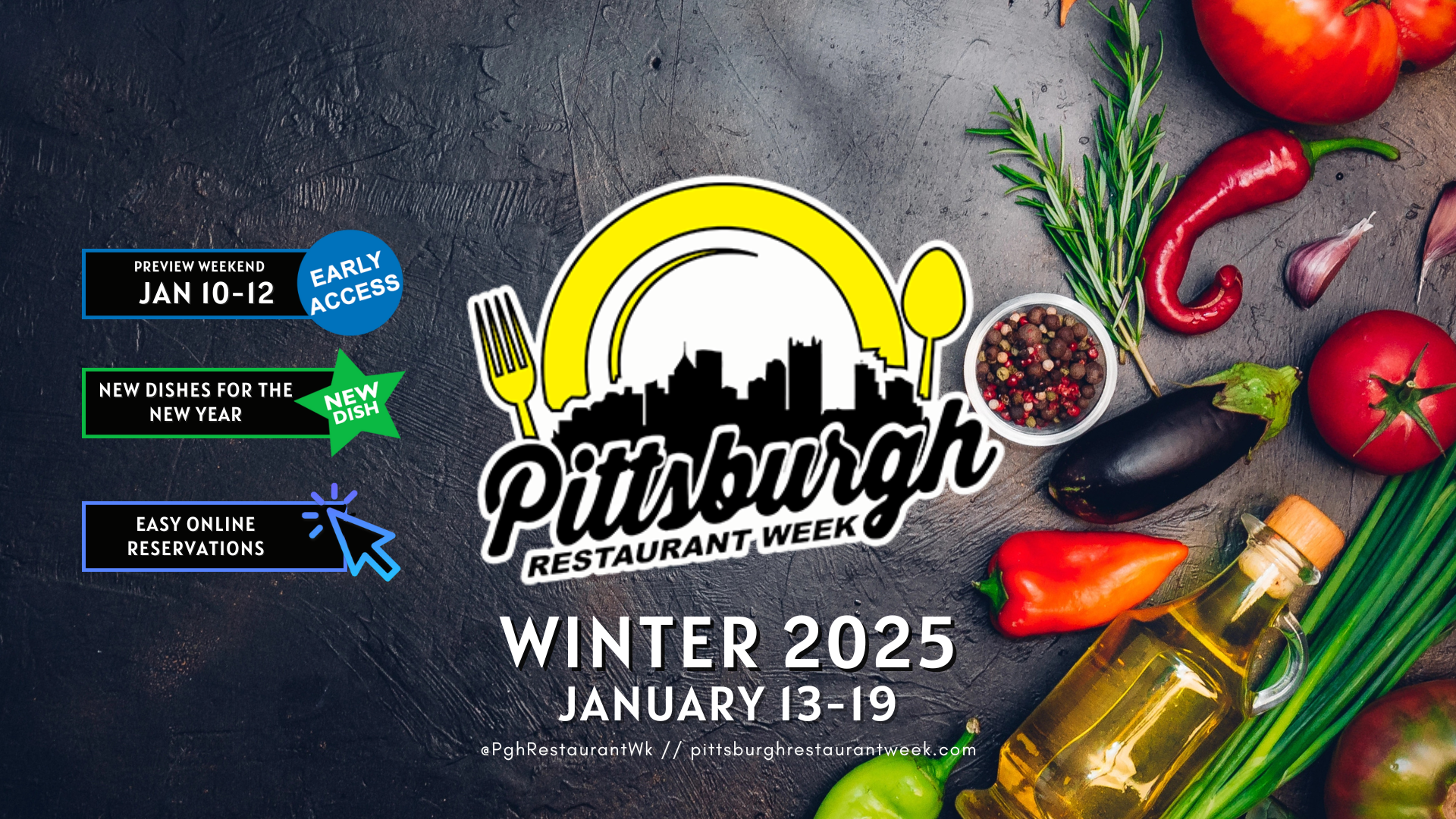 Pittsburgh Restaurant Week Winter 2024